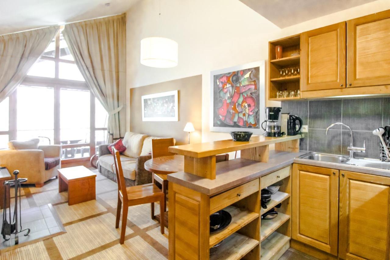 Les Terrasses D'Eos, 1-Bed Apartment With Fireplace, Ski In, Ski Out Флен Екстер'єр фото