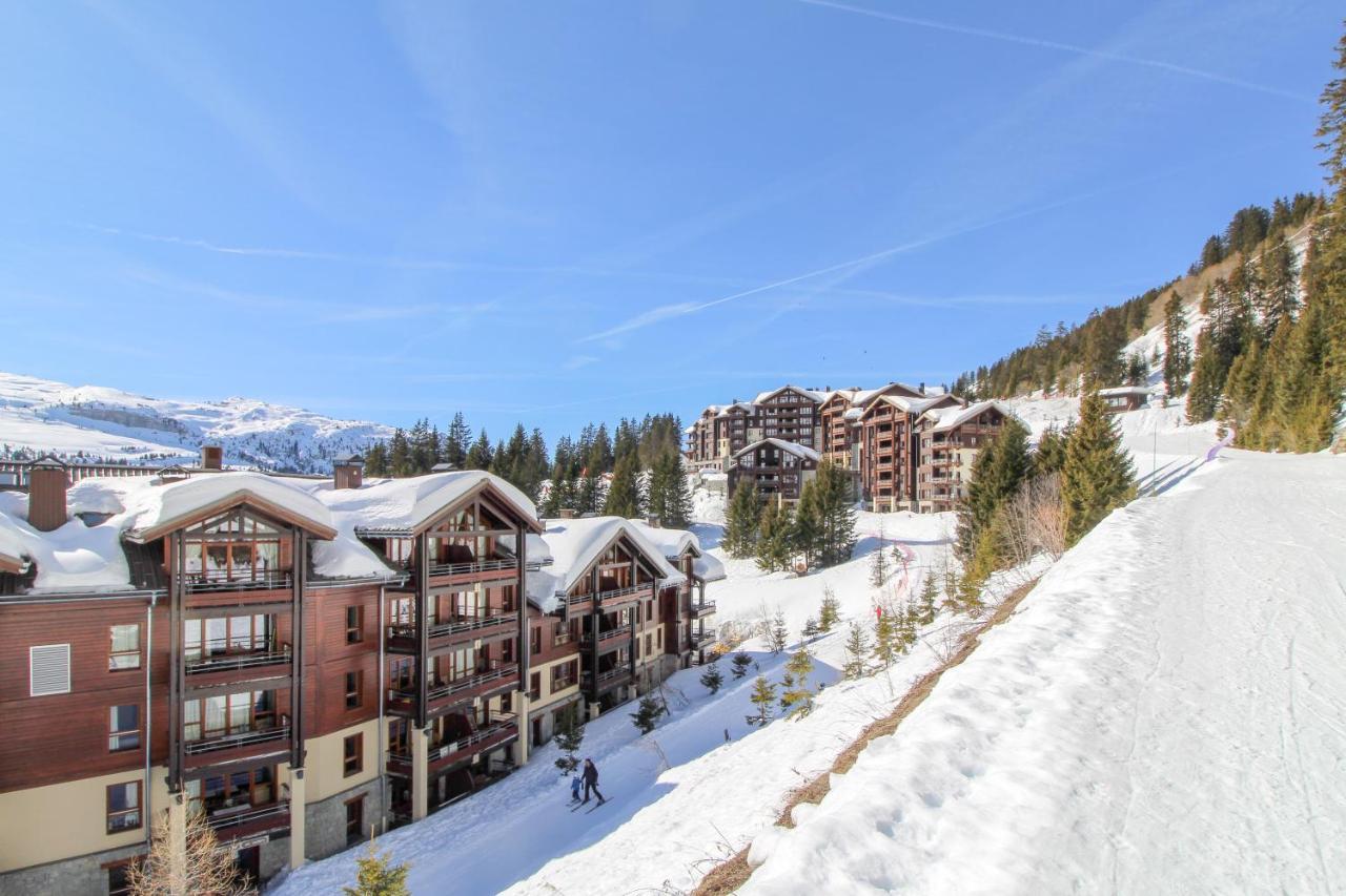 Les Terrasses D'Eos, 1-Bed Apartment With Fireplace, Ski In, Ski Out Флен Екстер'єр фото