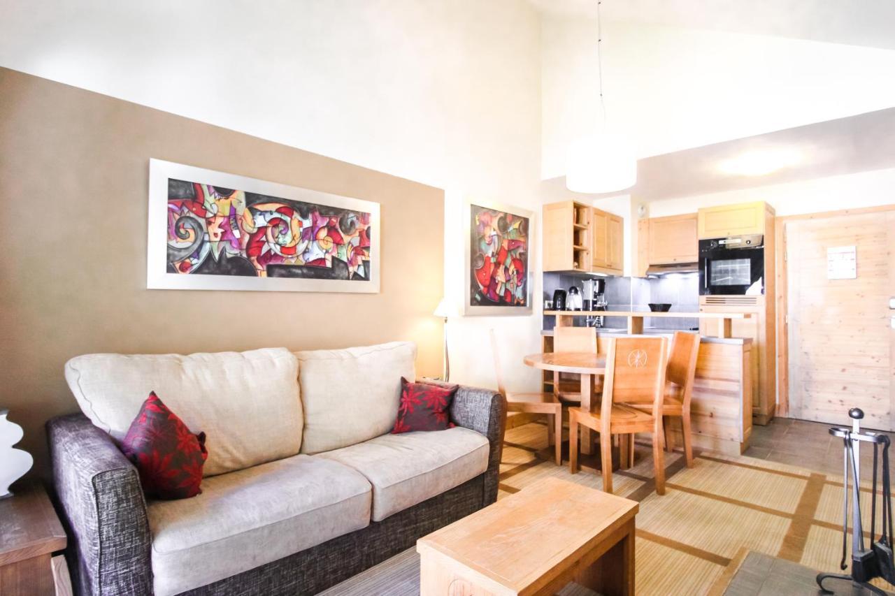 Les Terrasses D'Eos, 1-Bed Apartment With Fireplace, Ski In, Ski Out Флен Екстер'єр фото