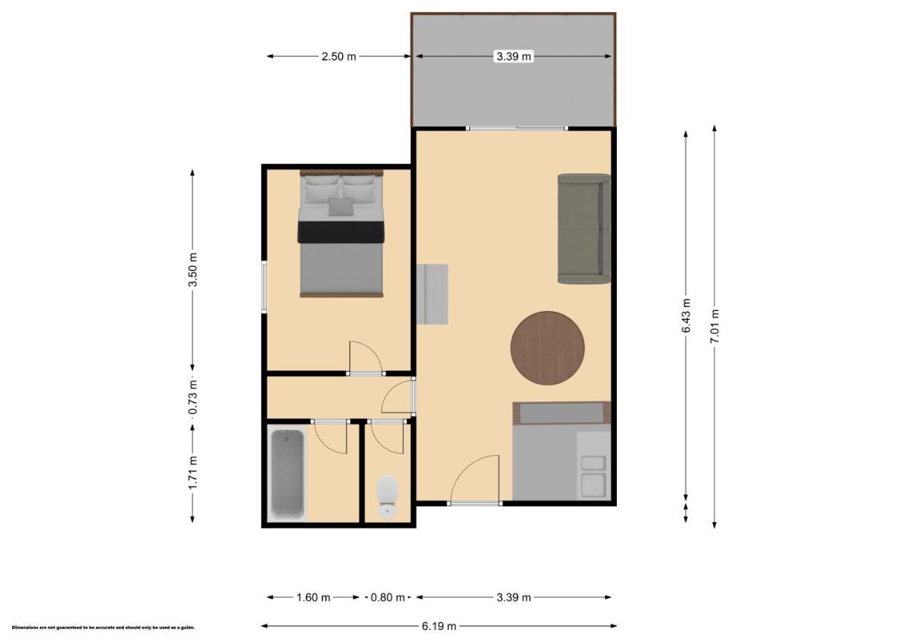 Les Terrasses D'Eos, 1-Bed Apartment With Fireplace, Ski In, Ski Out Флен Екстер'єр фото