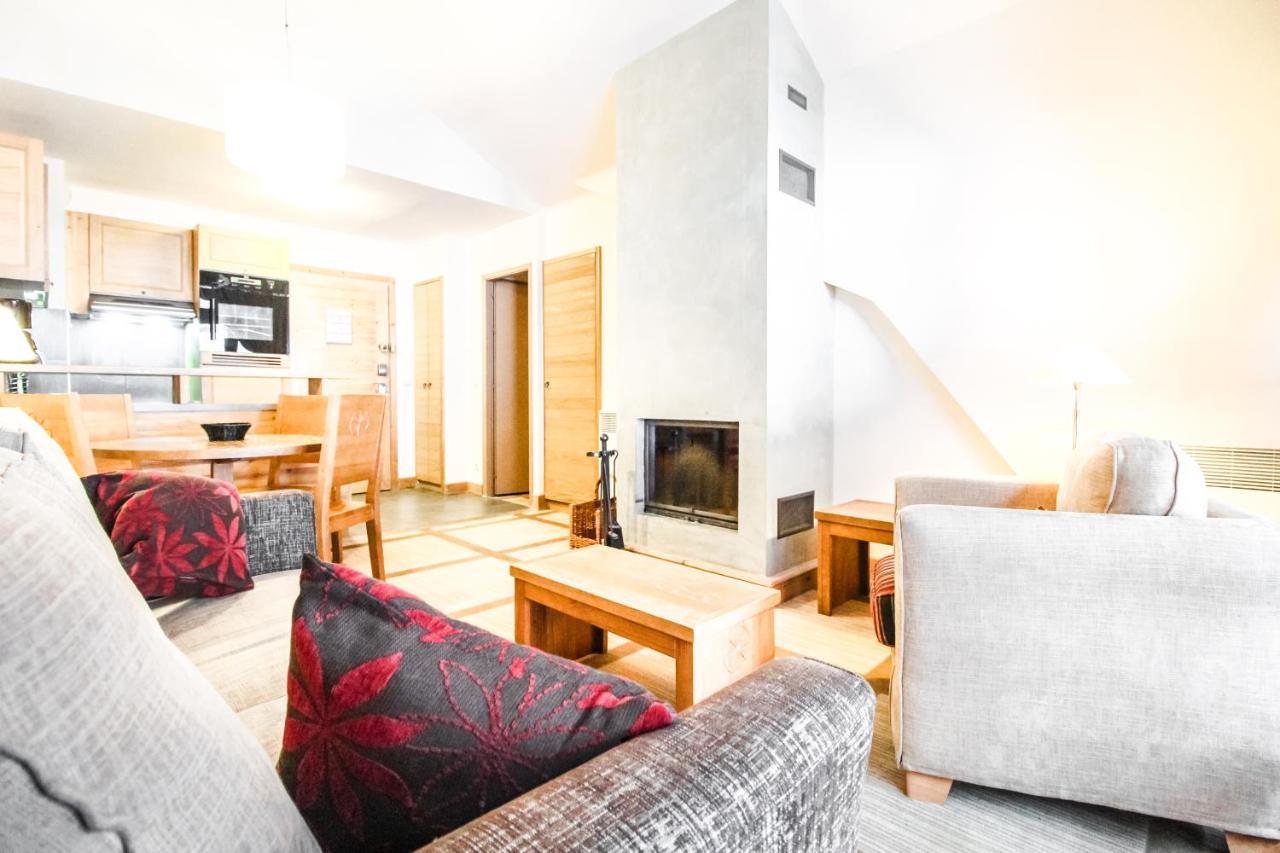 Les Terrasses D'Eos, 1-Bed Apartment With Fireplace, Ski In, Ski Out Флен Екстер'єр фото