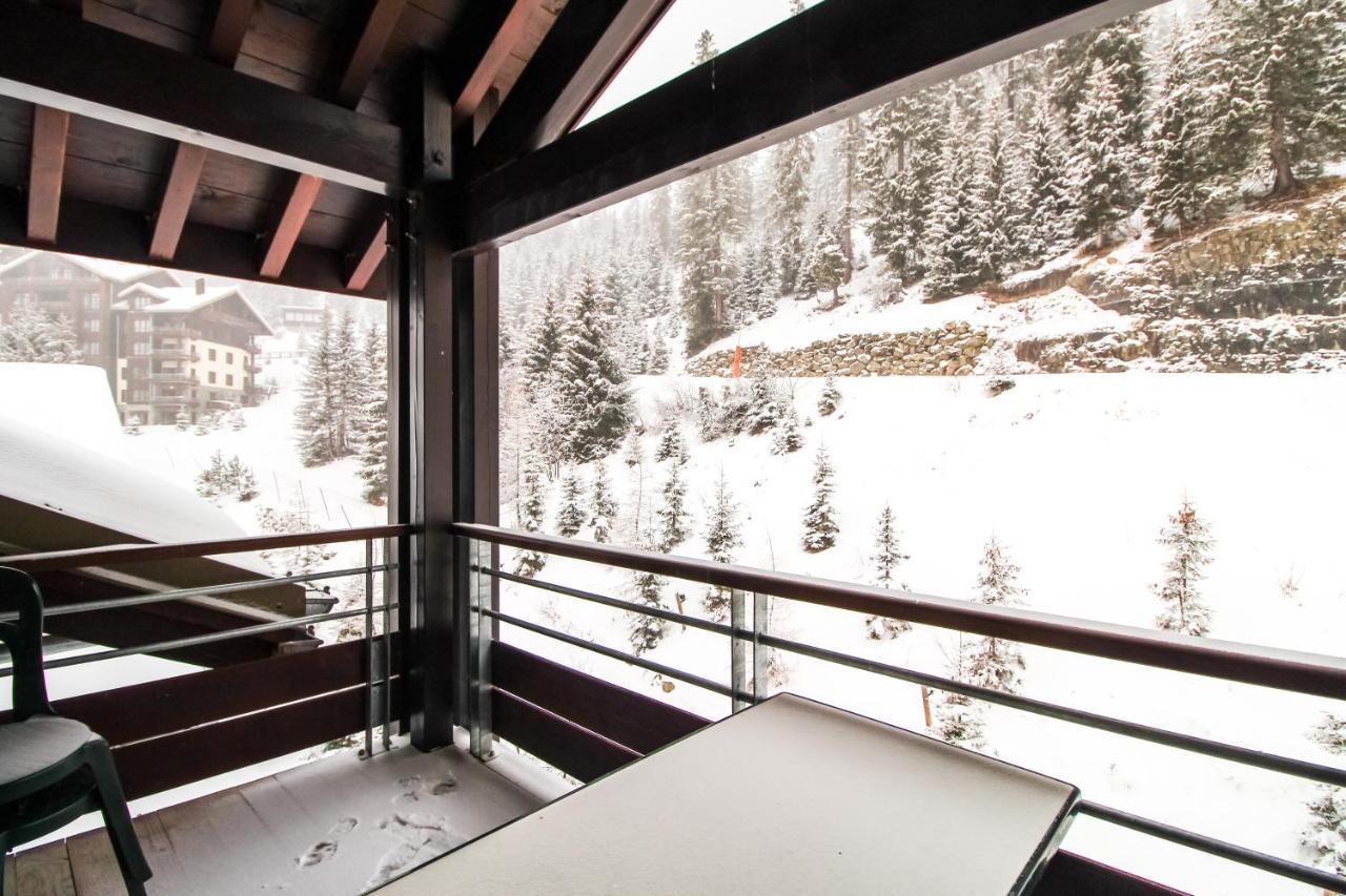 Les Terrasses D'Eos, 1-Bed Apartment With Fireplace, Ski In, Ski Out Флен Екстер'єр фото