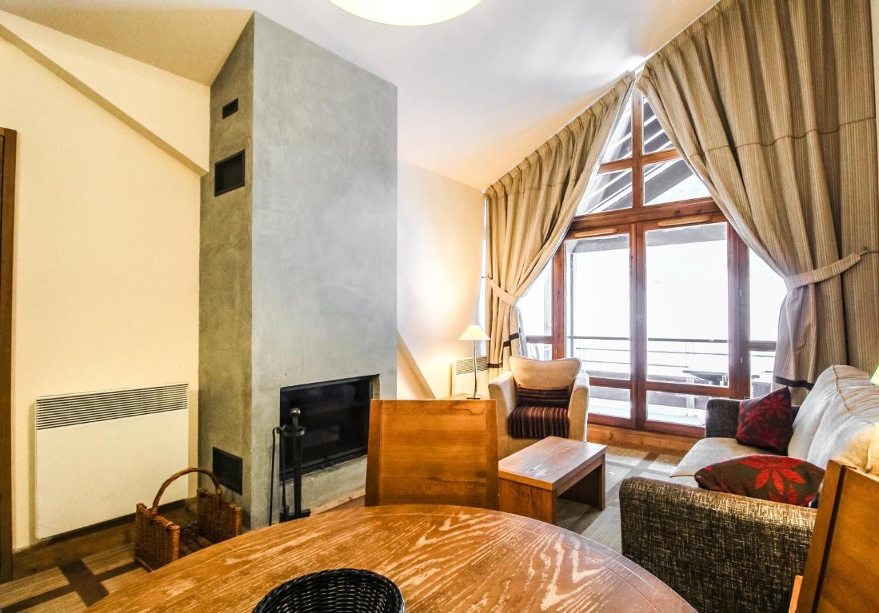 Les Terrasses D'Eos, 1-Bed Apartment With Fireplace, Ski In, Ski Out Флен Екстер'єр фото
