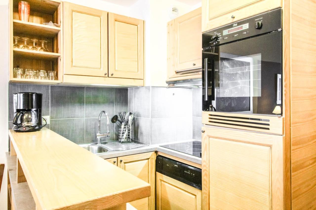Les Terrasses D'Eos, 1-Bed Apartment With Fireplace, Ski In, Ski Out Флен Екстер'єр фото