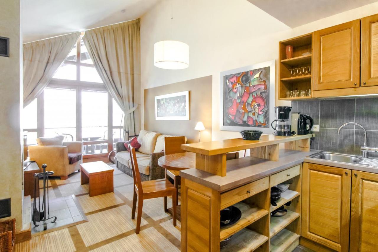 Les Terrasses D'Eos, 1-Bed Apartment With Fireplace, Ski In, Ski Out Флен Екстер'єр фото