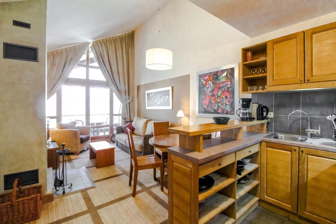 Les Terrasses D'Eos, 1-Bed Apartment With Fireplace, Ski In, Ski Out Флен Екстер'єр фото