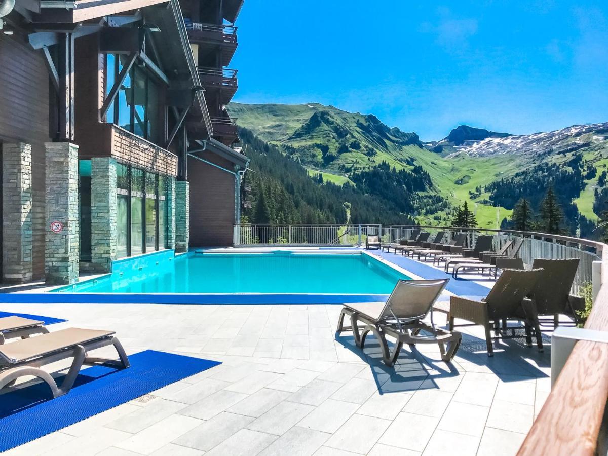 Les Terrasses D'Eos, 1-Bed Apartment With Fireplace, Ski In, Ski Out Флен Екстер'єр фото