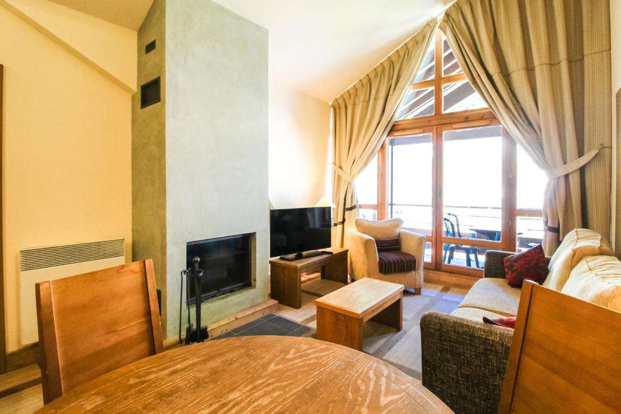 Les Terrasses D'Eos, 1-Bed Apartment With Fireplace, Ski In, Ski Out Флен Екстер'єр фото