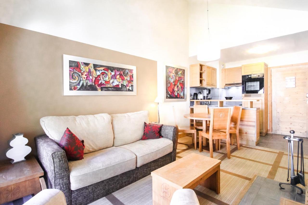 Les Terrasses D'Eos, 1-Bed Apartment With Fireplace, Ski In, Ski Out Флен Екстер'єр фото