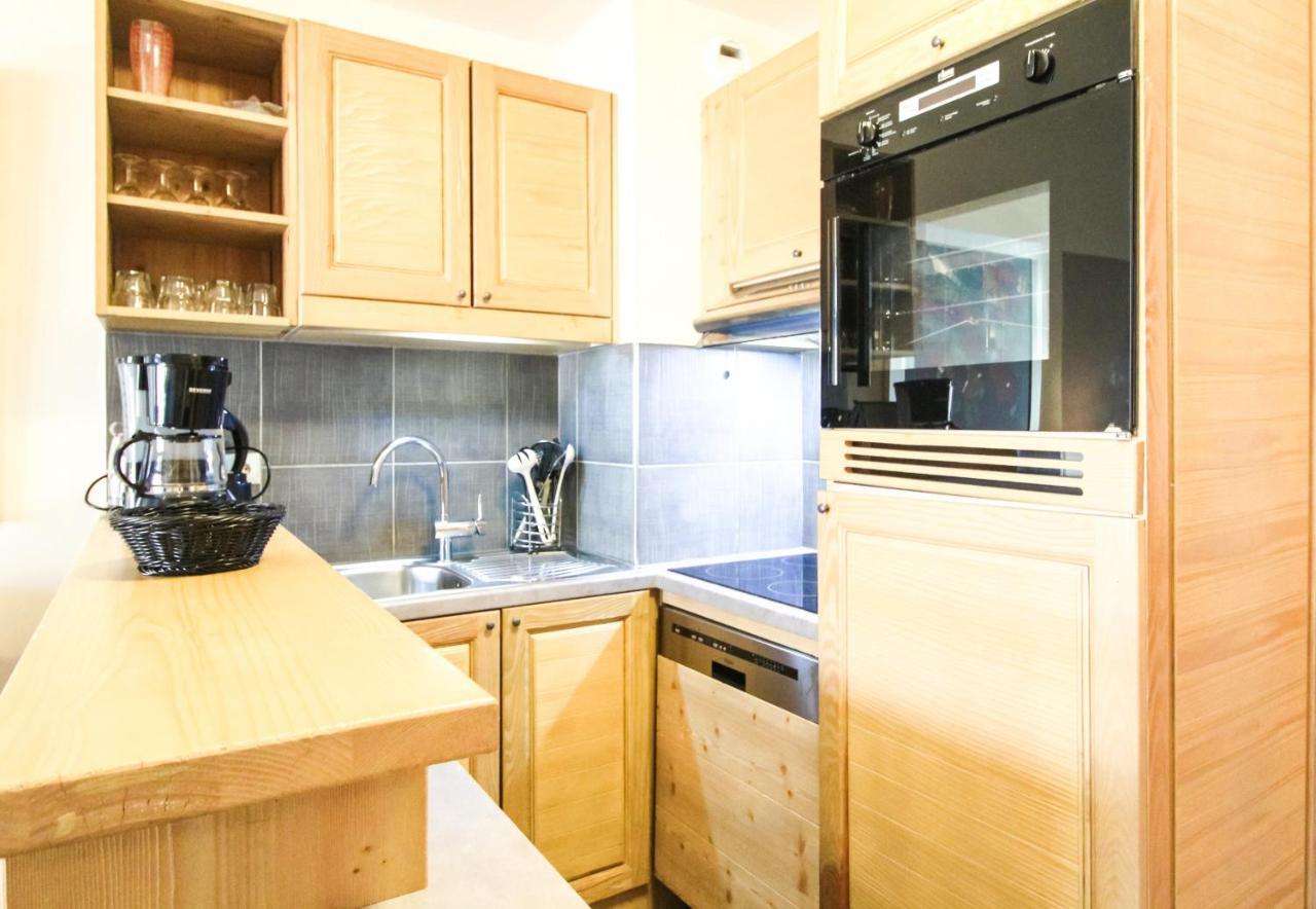 Les Terrasses D'Eos, 1-Bed Apartment With Fireplace, Ski In, Ski Out Флен Екстер'єр фото